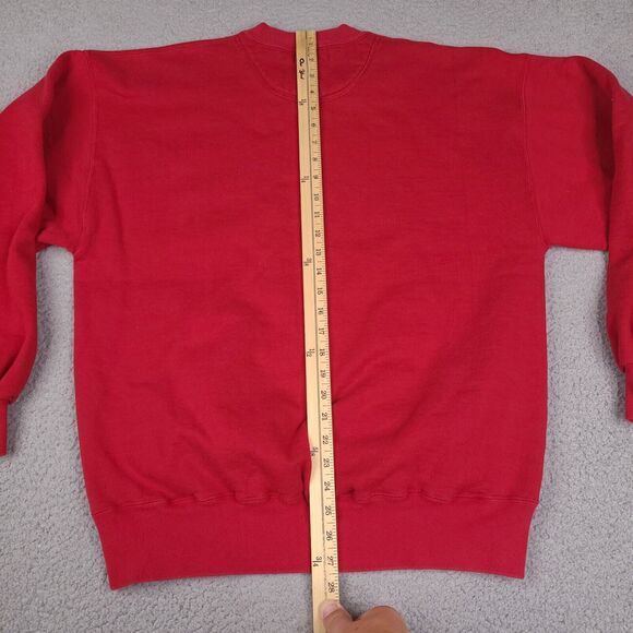 Vintage Jerzees Sweatshirt Adult XL Red Nubian Queen Art Crewneck USA Made - Picture 13 of 15